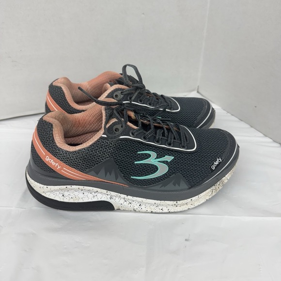 Gravity Defyer Shoes Womens 7.5 Gray Mighty Walk VersoShock Comfort TB9024FGP-M - Picture 4 of 7